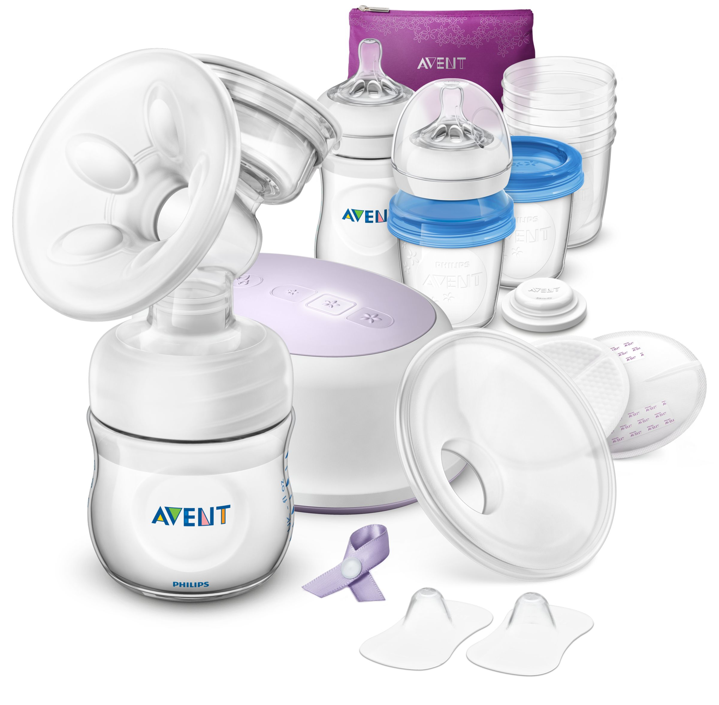 مقارنة Philips AVENT SCF315/02 مضخة ثدي إلكترونية، 120 مل، أبيض {request()->input('language_config')['common']['with']} 