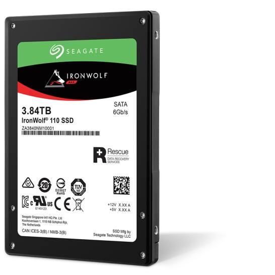 Seagate IronWolf 110 3.84 TB 2.5" Serial ATA III 3D TLC