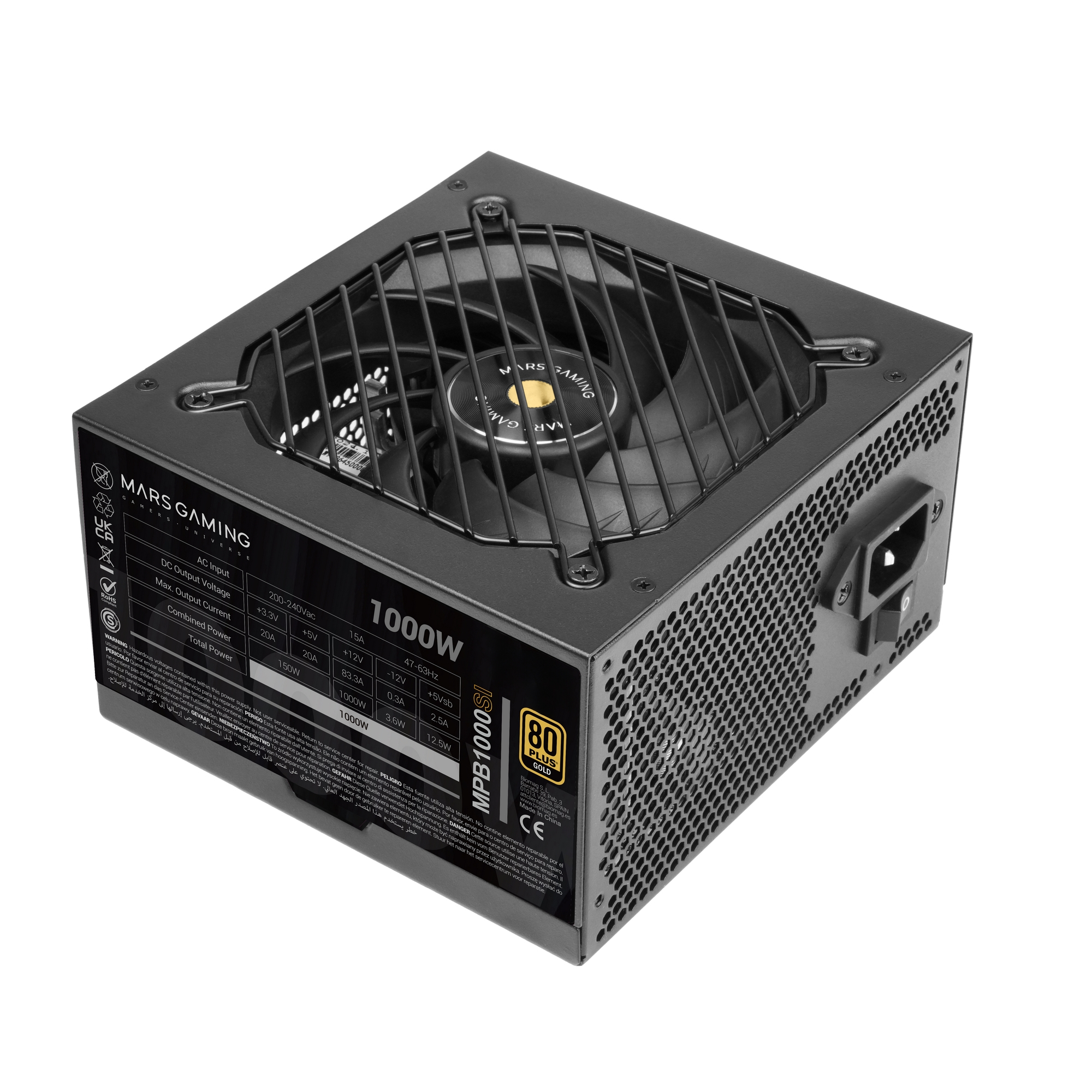 Mars Gaming MPB1000SI power supply unit – image 1
