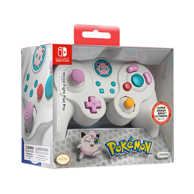 PDP Jigglypuff White USB Joystick Analogue / Digital Nintendo Switch – image 7