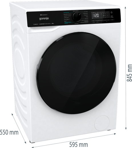 Gorenje WD2PA964ADW/AT washer dryer Freestanding Front-load White – image 8