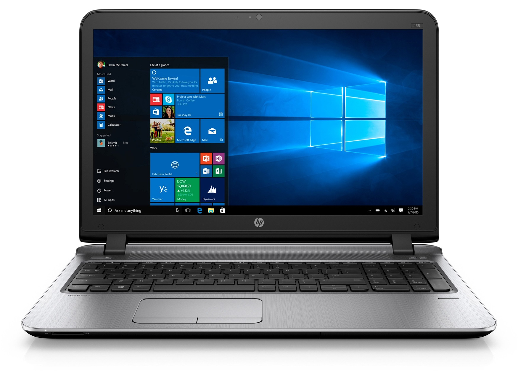 HP 455 G3 + CarePack