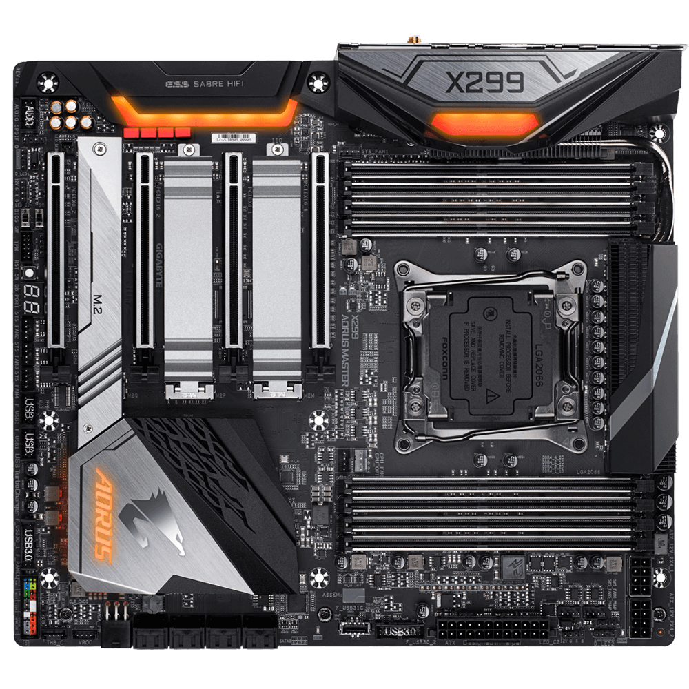 GIGABYTE X299 AORUS MASTER (rev. 1.0) – image 2