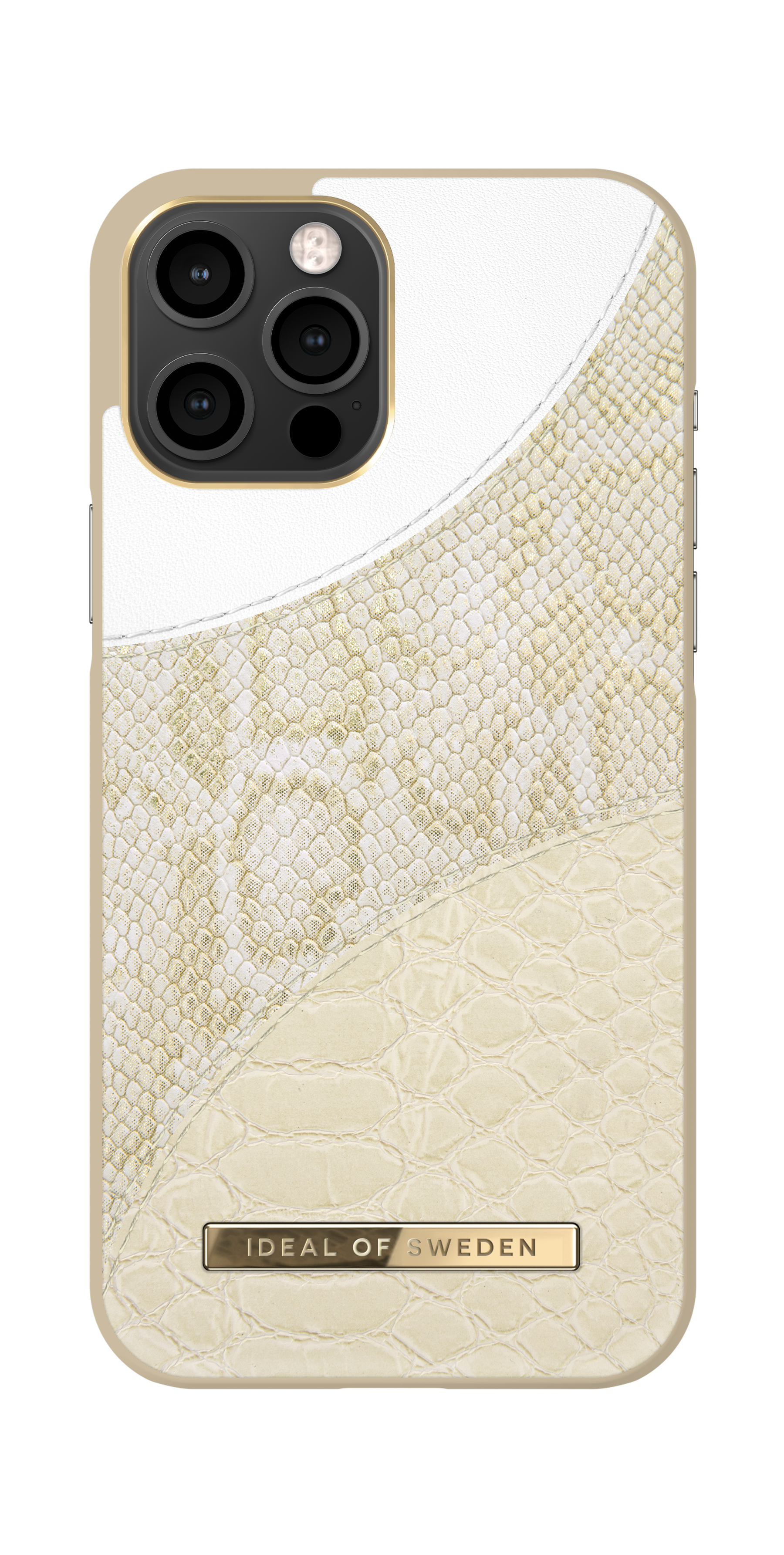 iDeal of Sweden Atelier Case iPhone 12 PRO MAX Cream Gold Snake – image 3