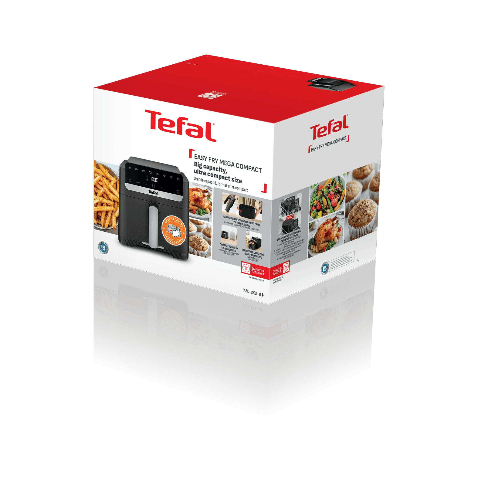 Tefal Easy Fry Mega Compact EY866HE1 fryer Single – image 2