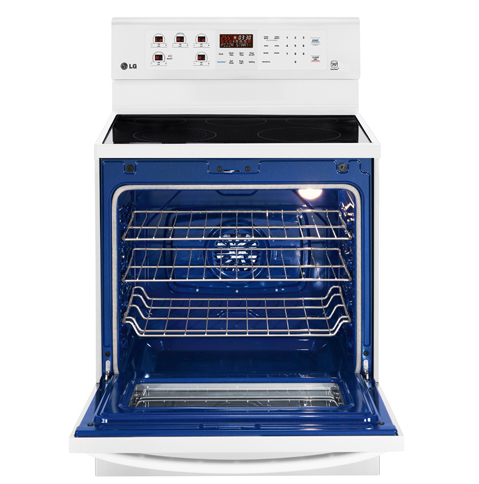 LG LRE6383SW cooker Freestanding cooker Electric White – image 3
