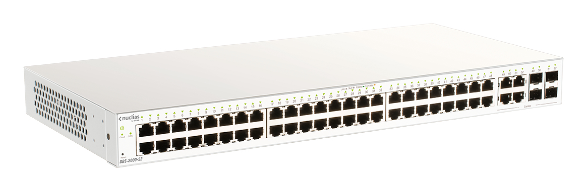 D-Link DBS-2000-52MP/E network switch Managed L2 Gigabit Ethernet (10/100/1000) Power over Ethernet (PoE) White – image 3