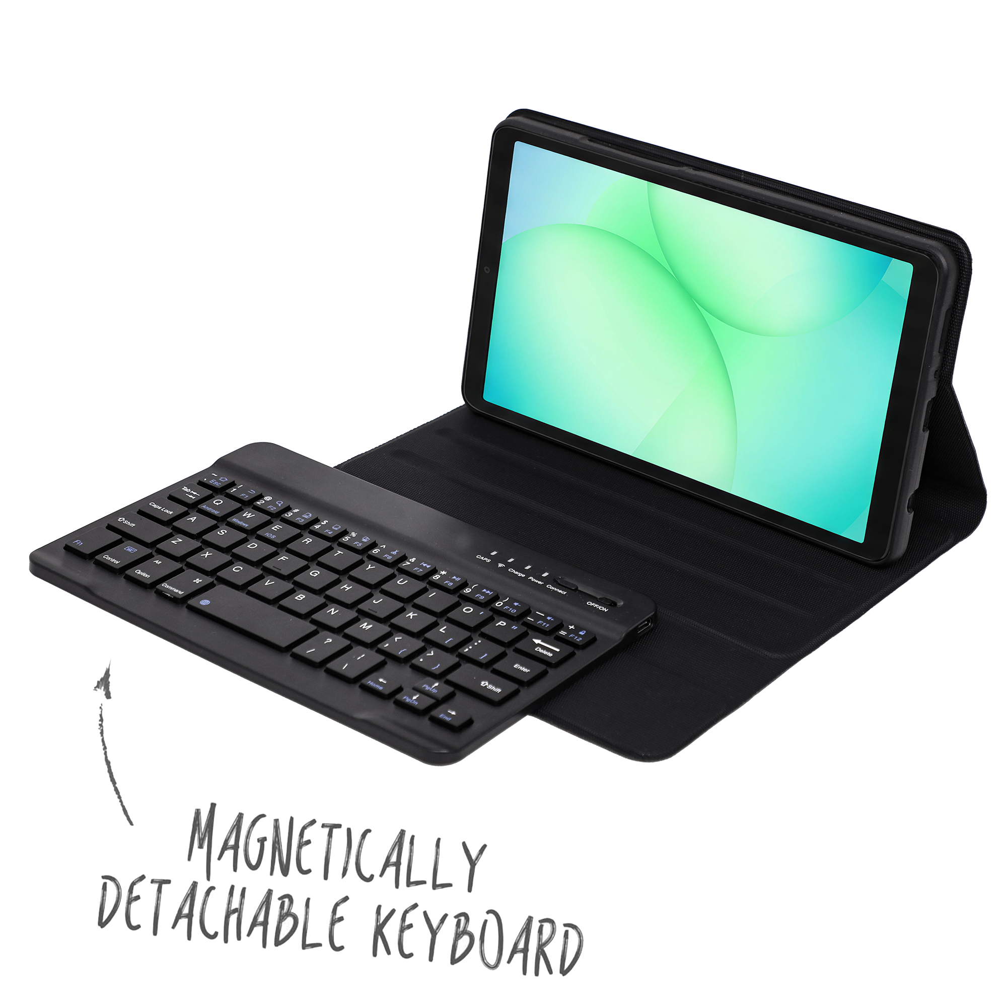 Accezz SH00091478 mobile device keyboard QWERTY Dutch Bluetooth Black – image 3
