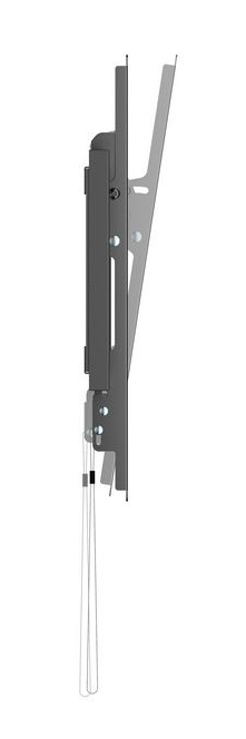 Equip Wandhalterung  43-95/1TFT neig/Slim 1Gelenk  75Kg sw Wandhalterung