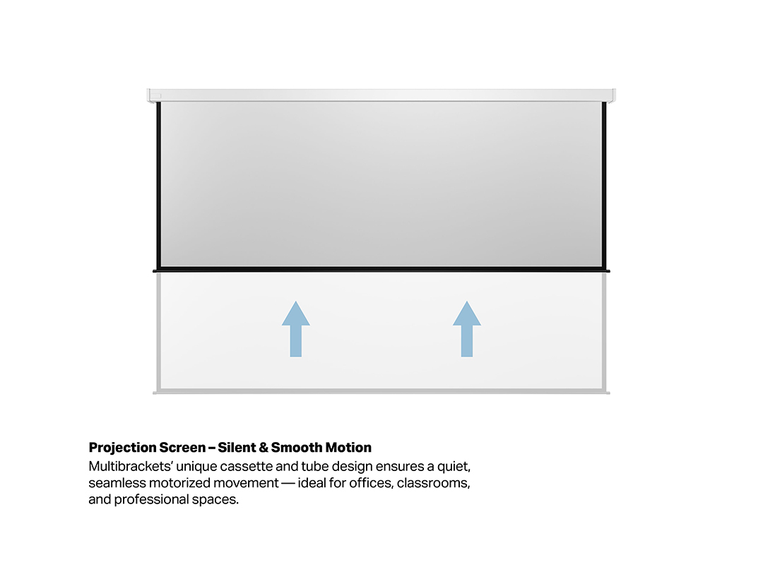 Multibrackets M 16:10 Motorized Projection Screen – image 7