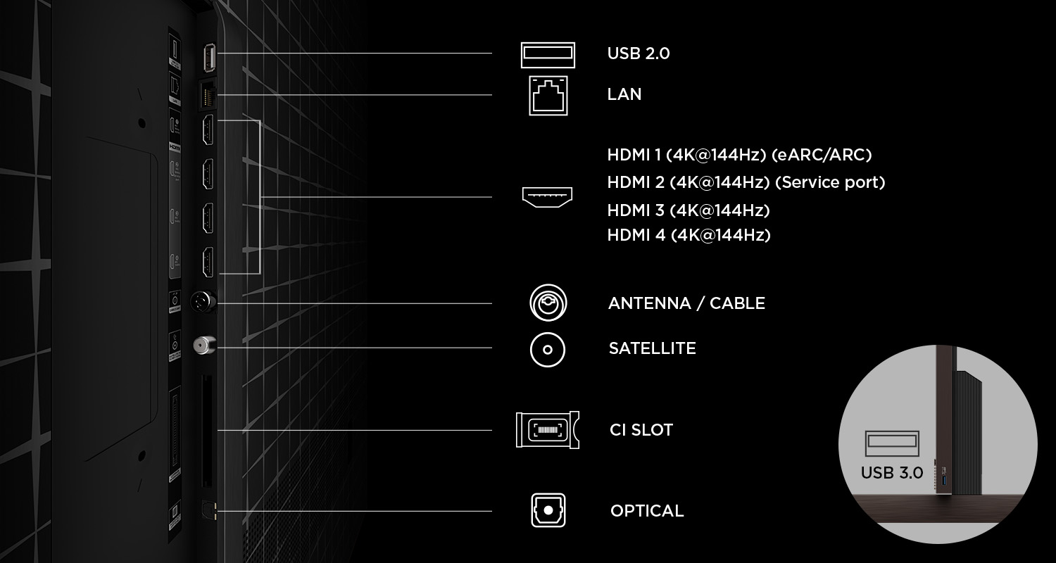 TV Mini Led TCL SQD 75X11L 2026 75 pouces ( 189 cm ) — photo 4
