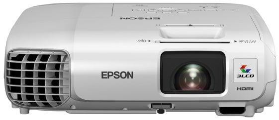 Epson EB-W22 Standard throw projector 3000 ANSI lumens 3LCD WXGA (1280x800) White
