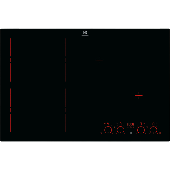 Electrolux HOH870F Black Built-in Zone induction hob 4 zone(s)