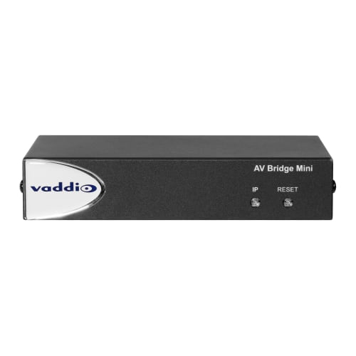 Vaddio 999-8240-001 ljud- och bildbrygga för telekonferens 3840 x 2160 pixlar Nätverksansluten (Ethernet) Svart