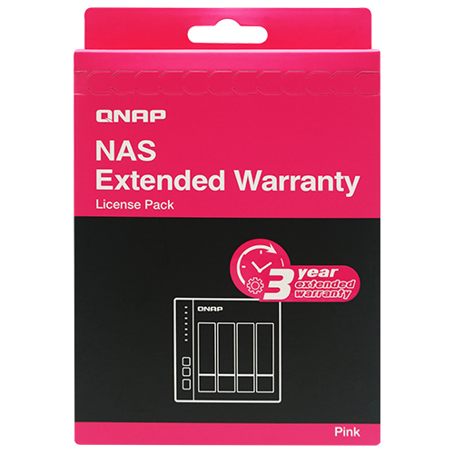 QNAP LIC-NAS-EXTW-PINK-3Y extensión de la LIC-NAS-EXTW-PINK-3Y