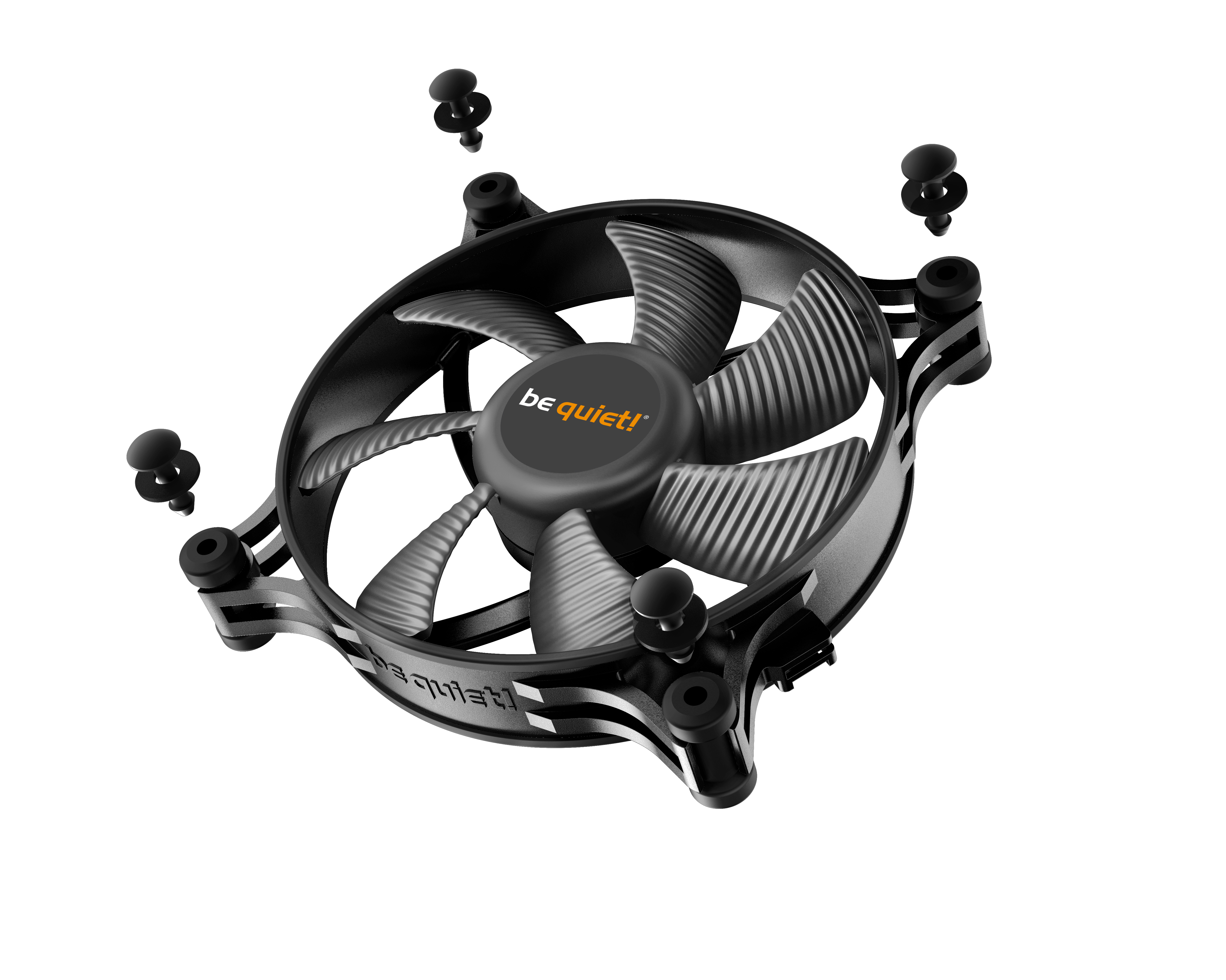 Ventilador be quiet! Pure Wings 2 - 120mm - 1100 RPM - BL085 Ventilador be quiet! Pure Wings 2 - 120mm - 1100 RPM - BL085