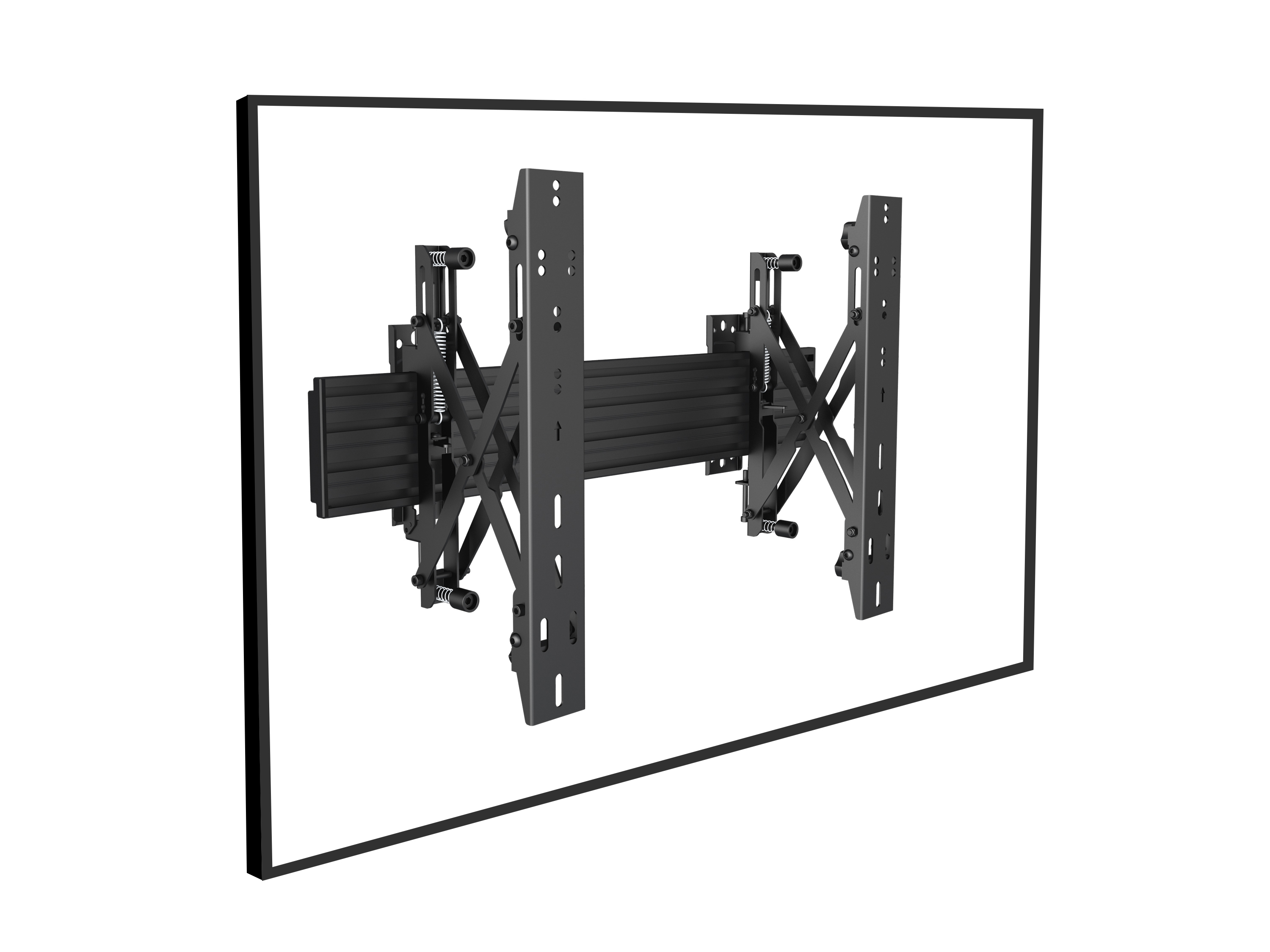 32"-65" Modulare Push und Pop TV-Wandhalterung