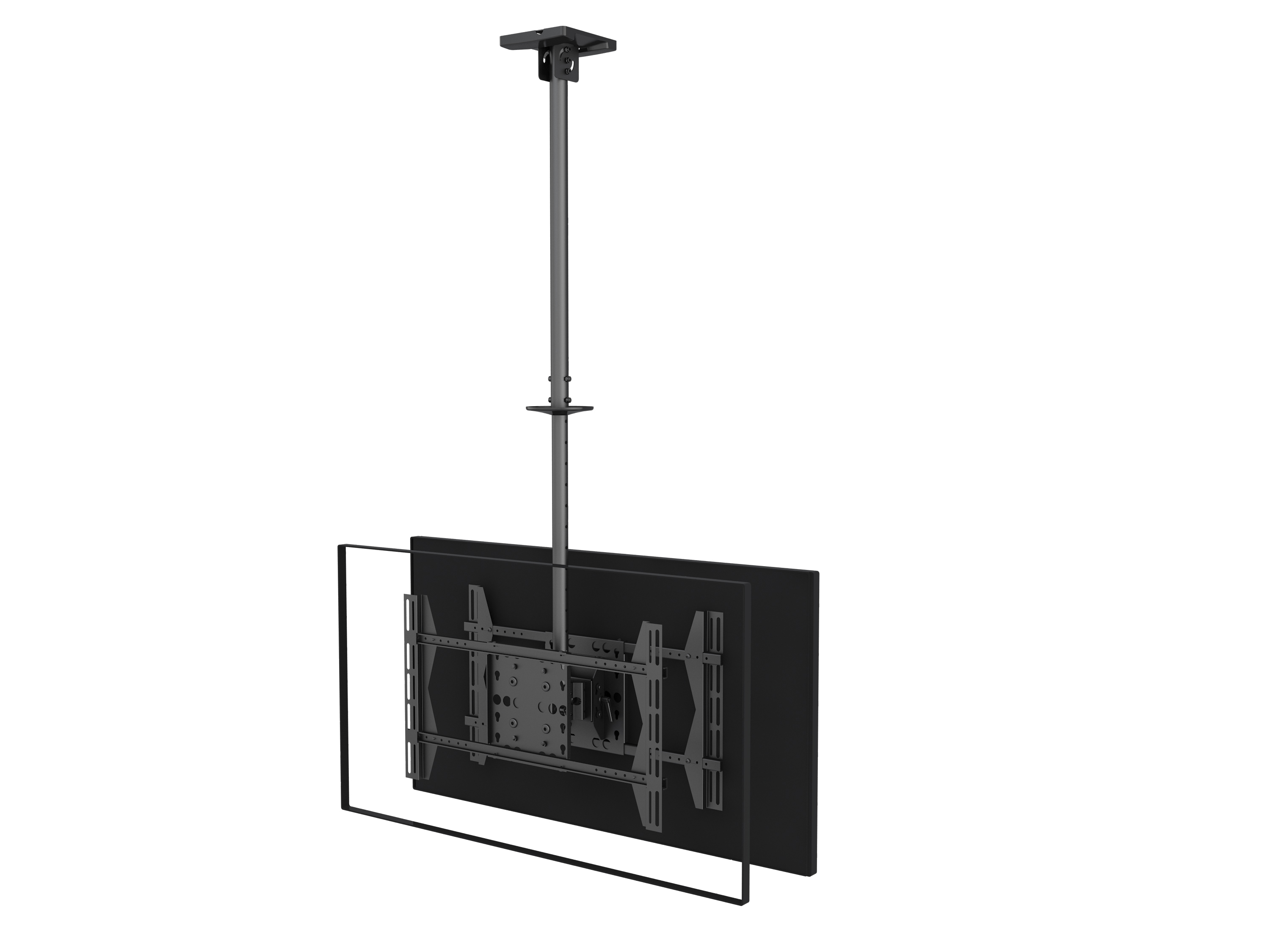 32"-65" Zweifach TV-Deckenhalterung