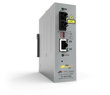 ALLIED 10/100TX POE+ to 100FX/SC