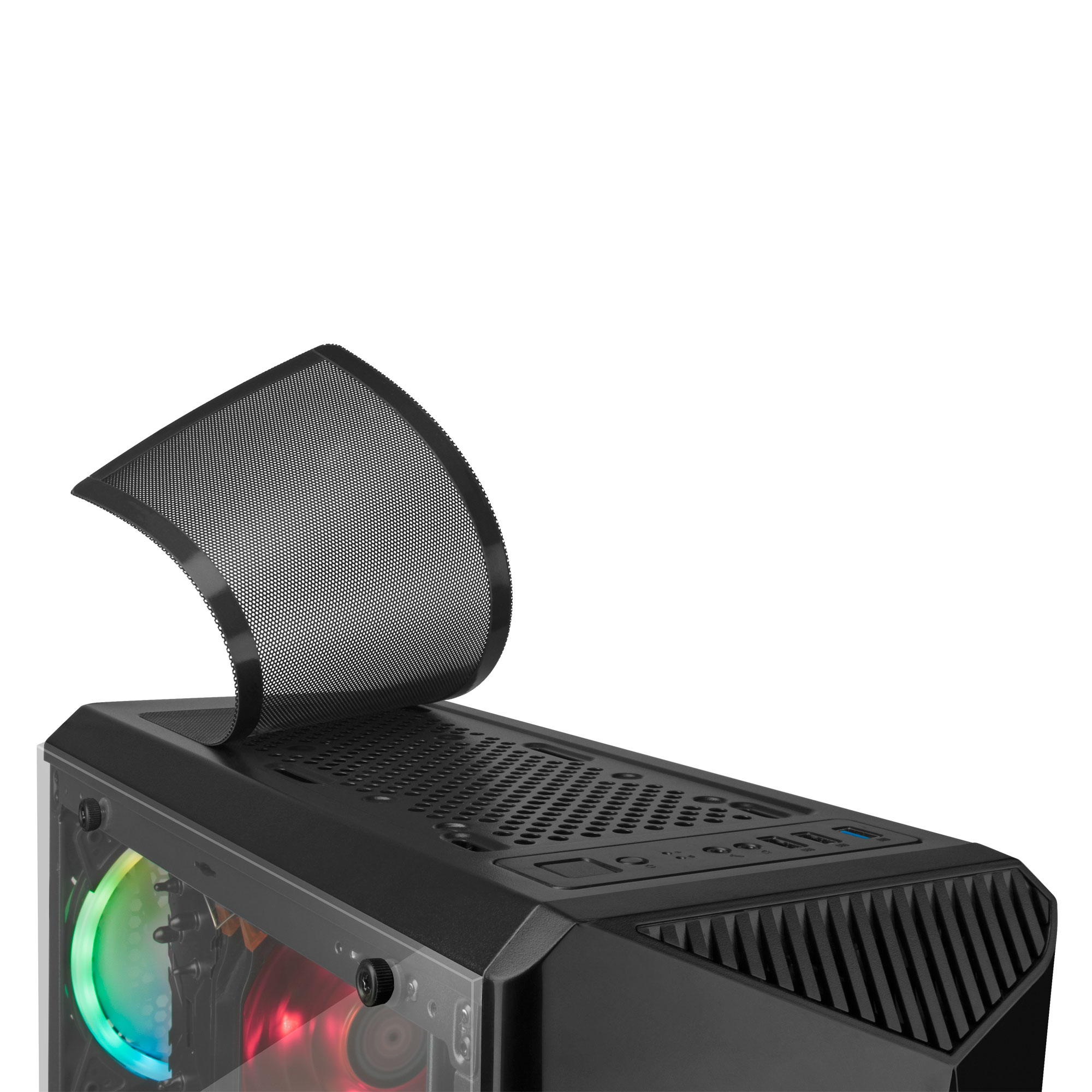 Mars Gaming MCX computer case Tower Black image 6