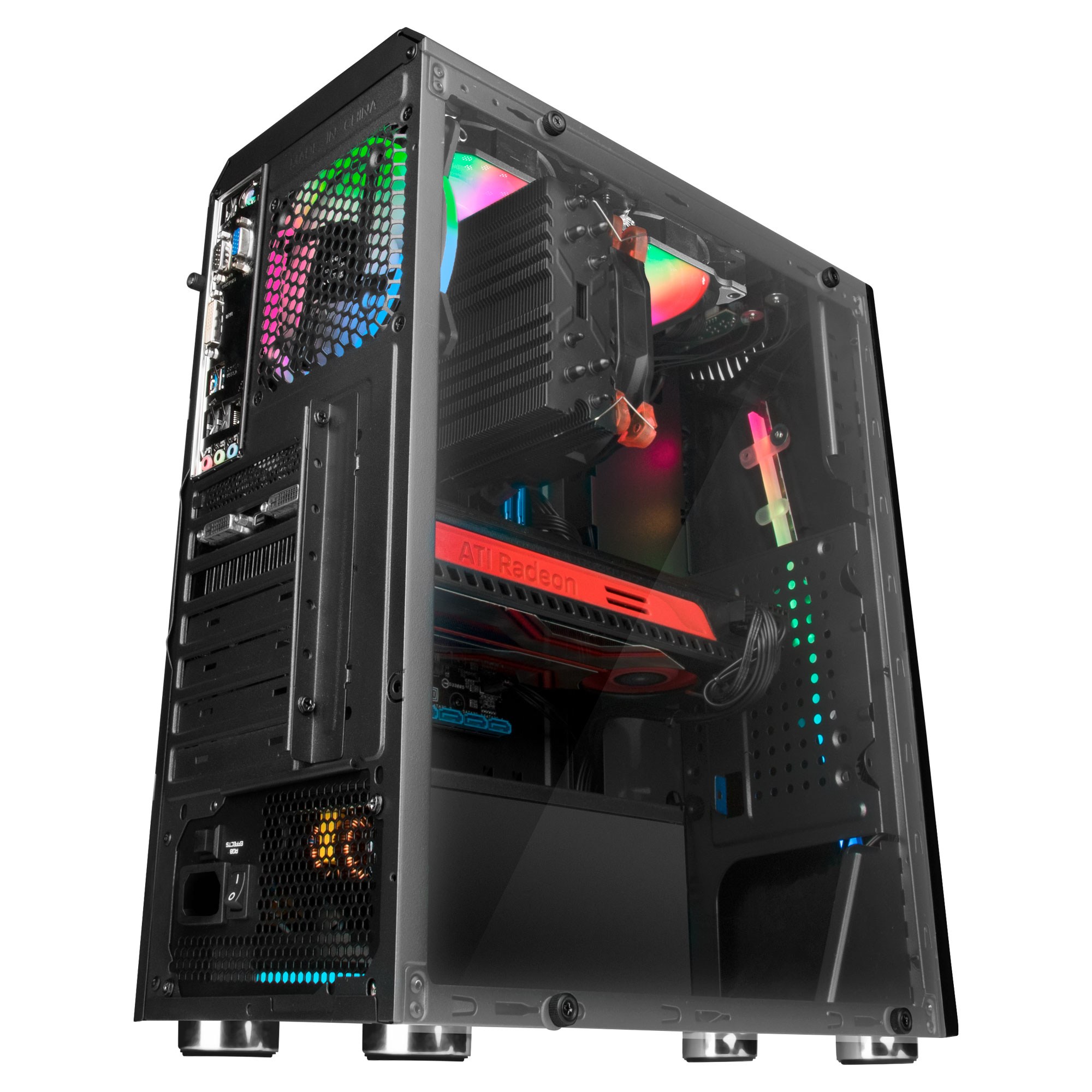 Mars Gaming MCX computer case Tower Black image 5