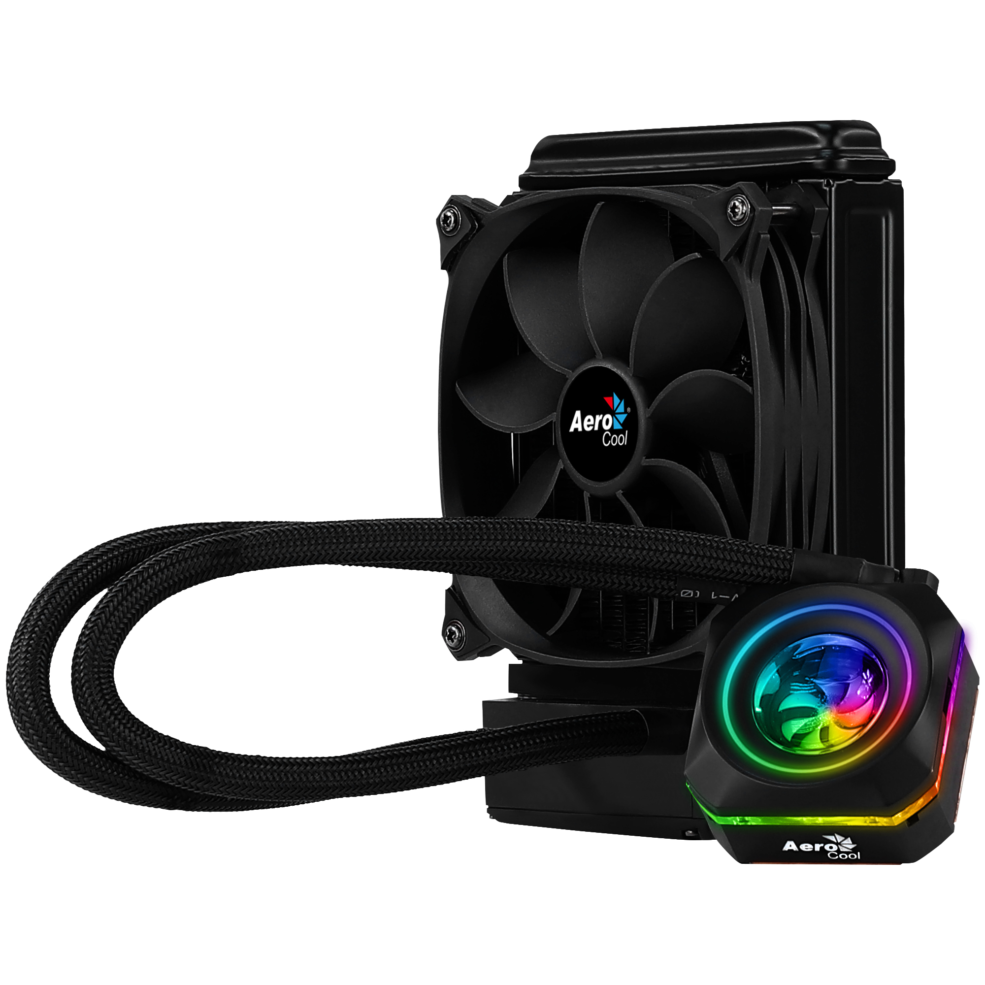 Aerocool Pulse L120 Processor All-in-one liquid cooler 12 cm Black 1 pc(s) image 2