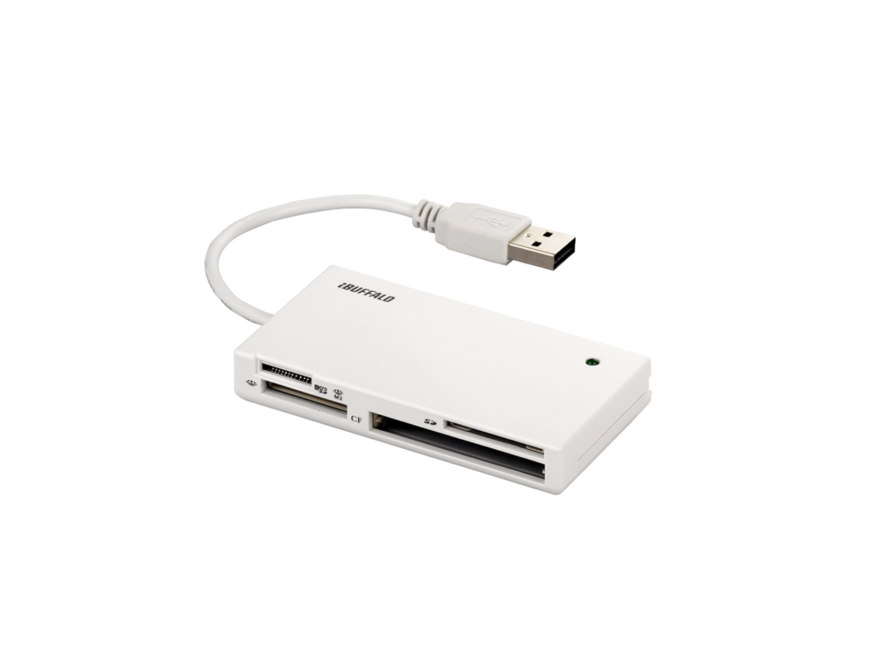 Buffalo BSCR24EU2WH card reader USB 2.0 White