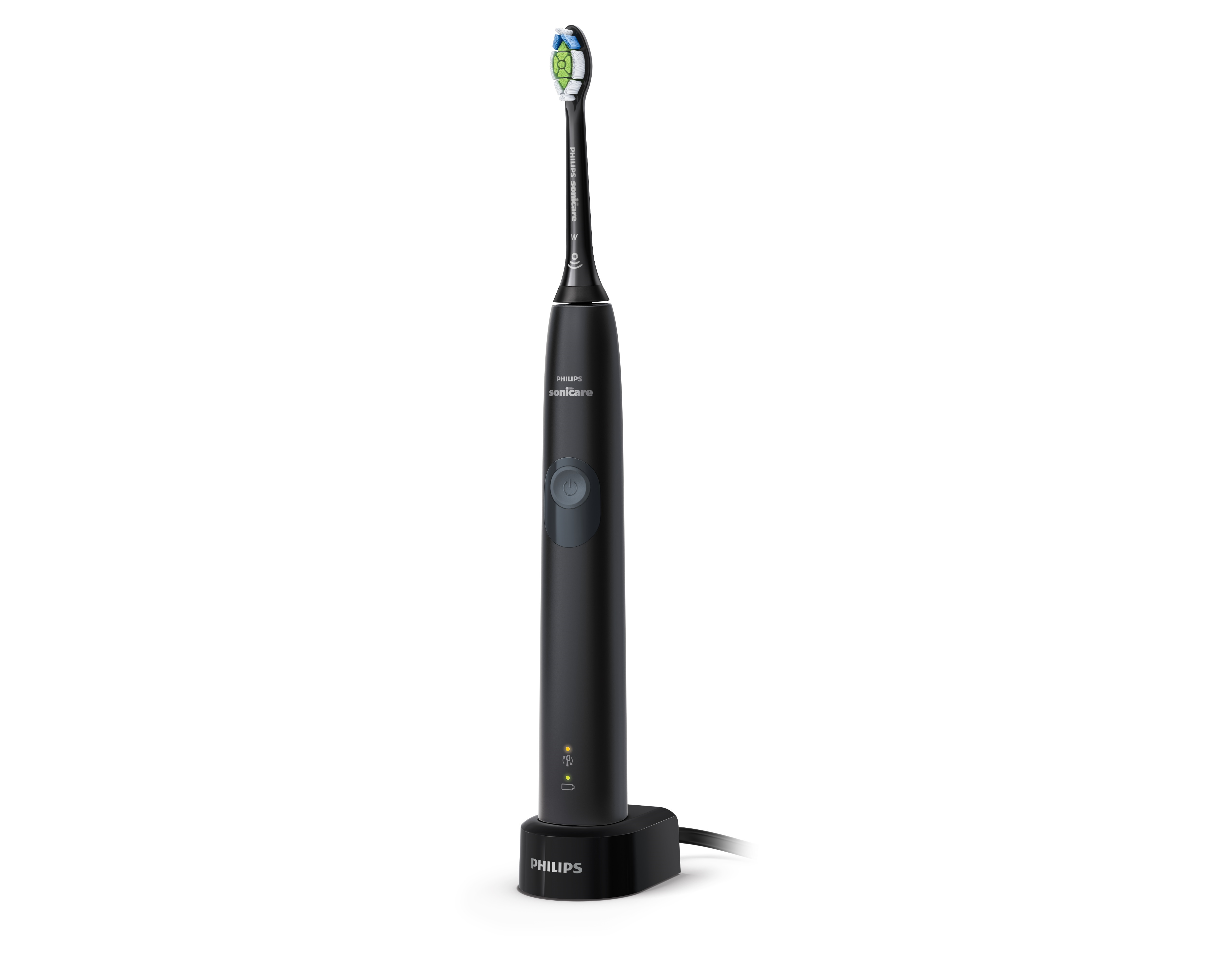 Philips Sonicare ProtectiveClean 4300 Spazzolino Elettrico Sonico Nero HX6800/44