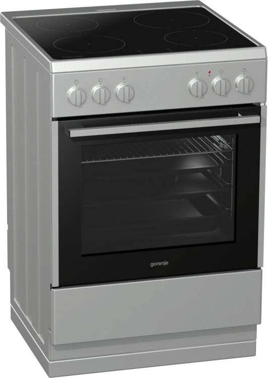Gorenje EI617E14XK2 Freestanding cooker Electric Ceramic hob Stainless steel