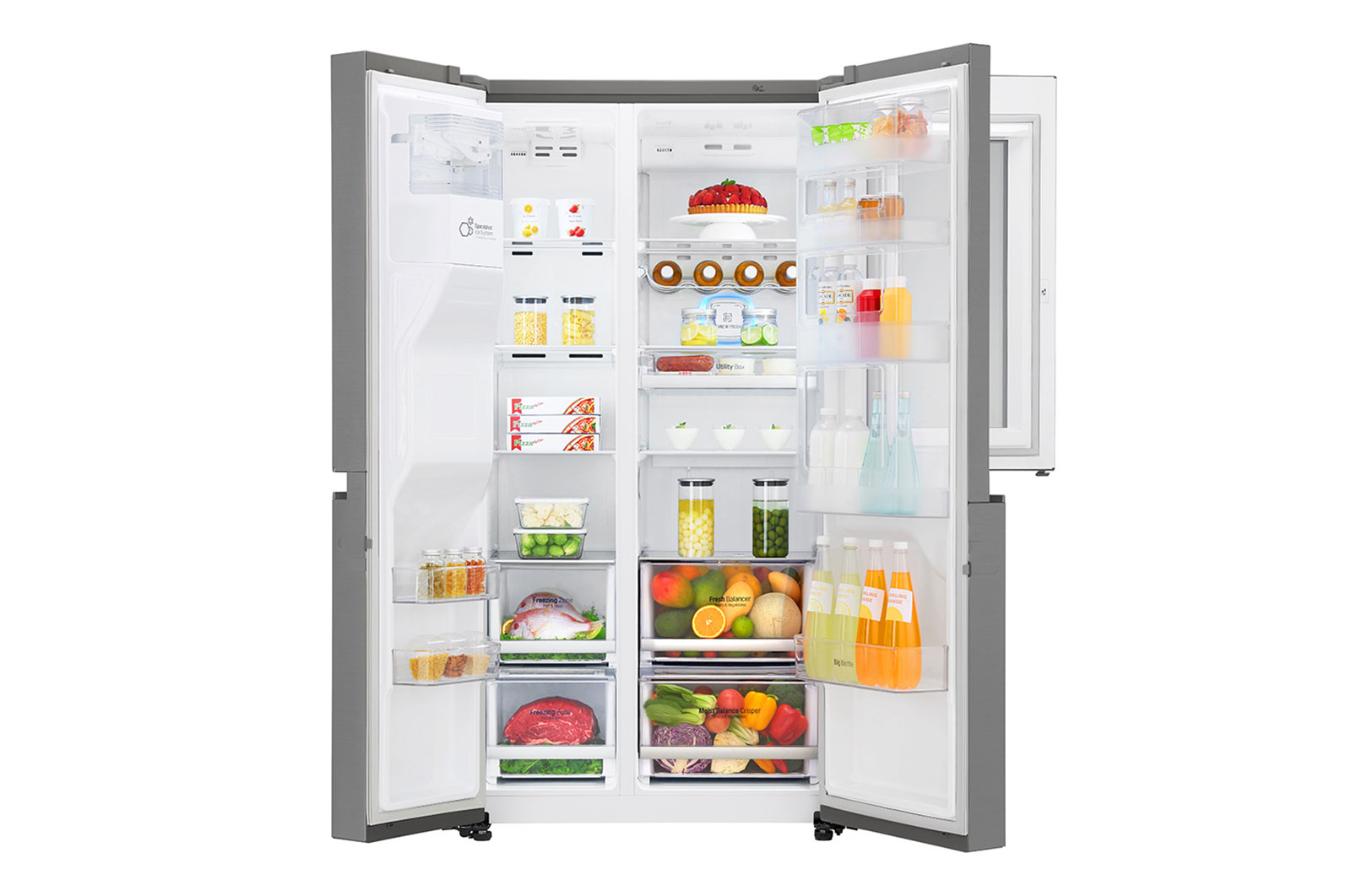 LG GSI960PZAZ side-by-side refrigerator Freestanding – image 5