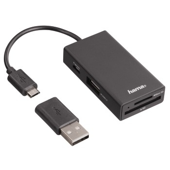 Hama 00054141 laptop dock/port replicator Black