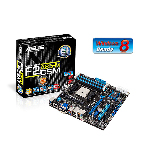 ASUS F2A85-M/CSM motherboard AMD A85X Socket FM2 micro ATX – image 1