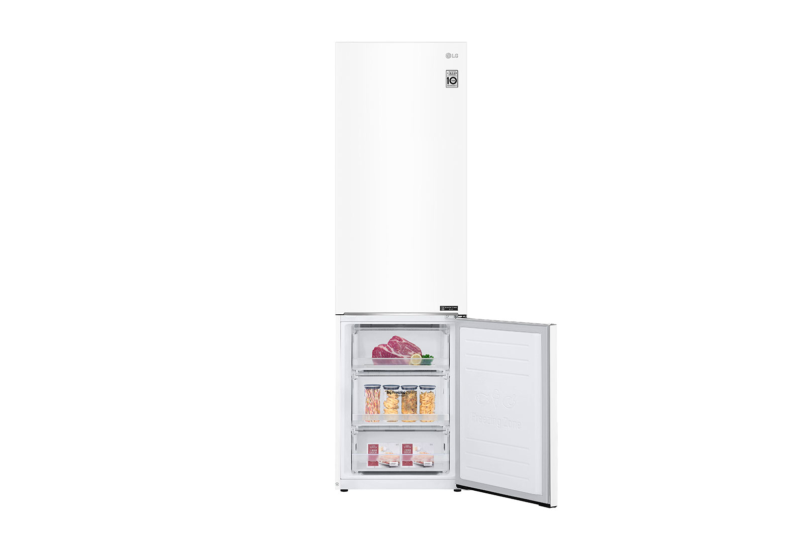 LG GBB62SWGFN fridge-freezer Freestanding – image 5