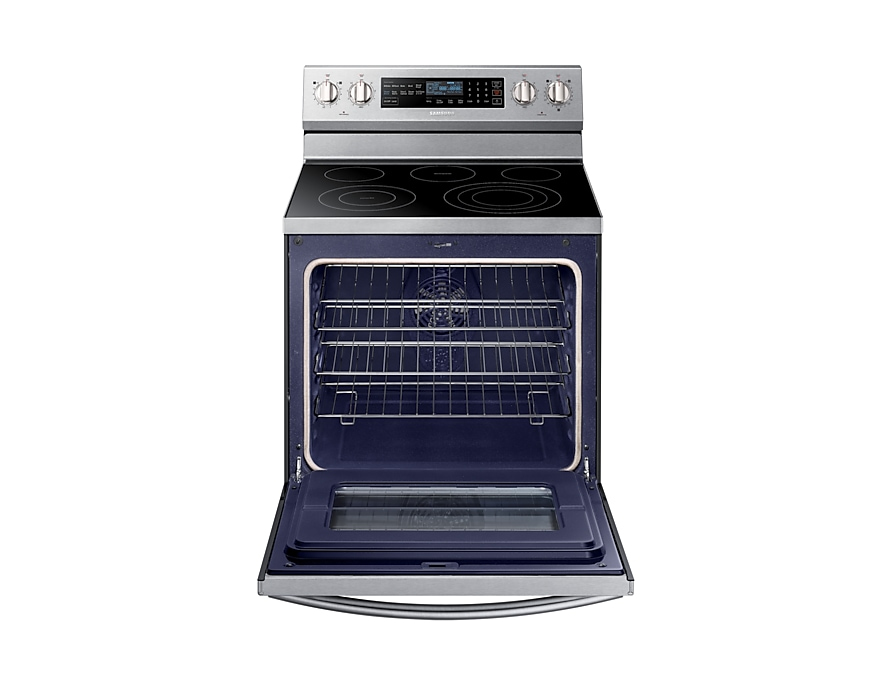 Samsung NE59N6650WS cooker Freestanding cooker Electric Stainless steel – image 3