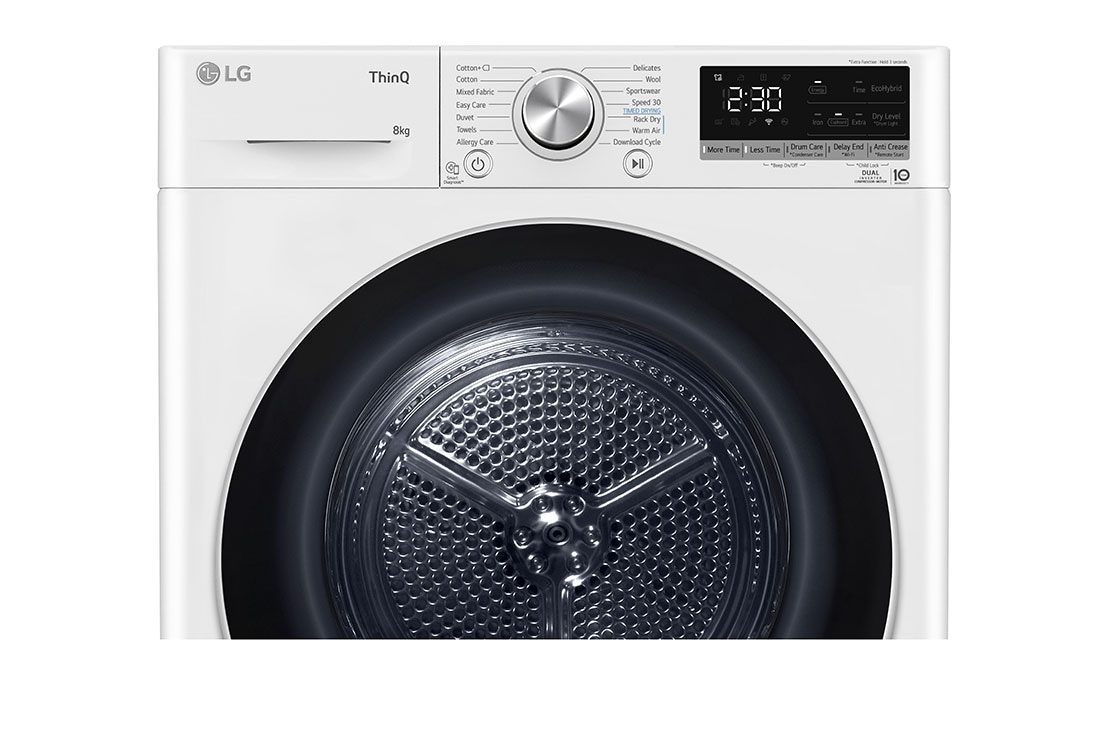 LG RH80V9AV3N tumble dryer Freestanding Front-load – image 7