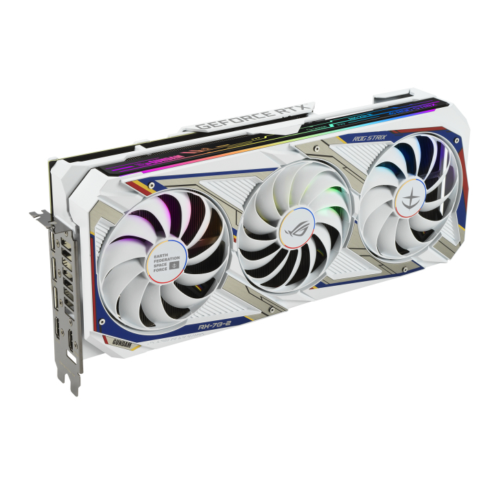 ASUS ROG -STRIX-GeForce-RTX-3080-GUNDAM-EDITION NVIDIA GeForce RTX 3080 – image 1