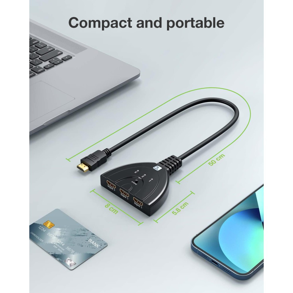 Techly IDATA HDMI-3F8K – image 4