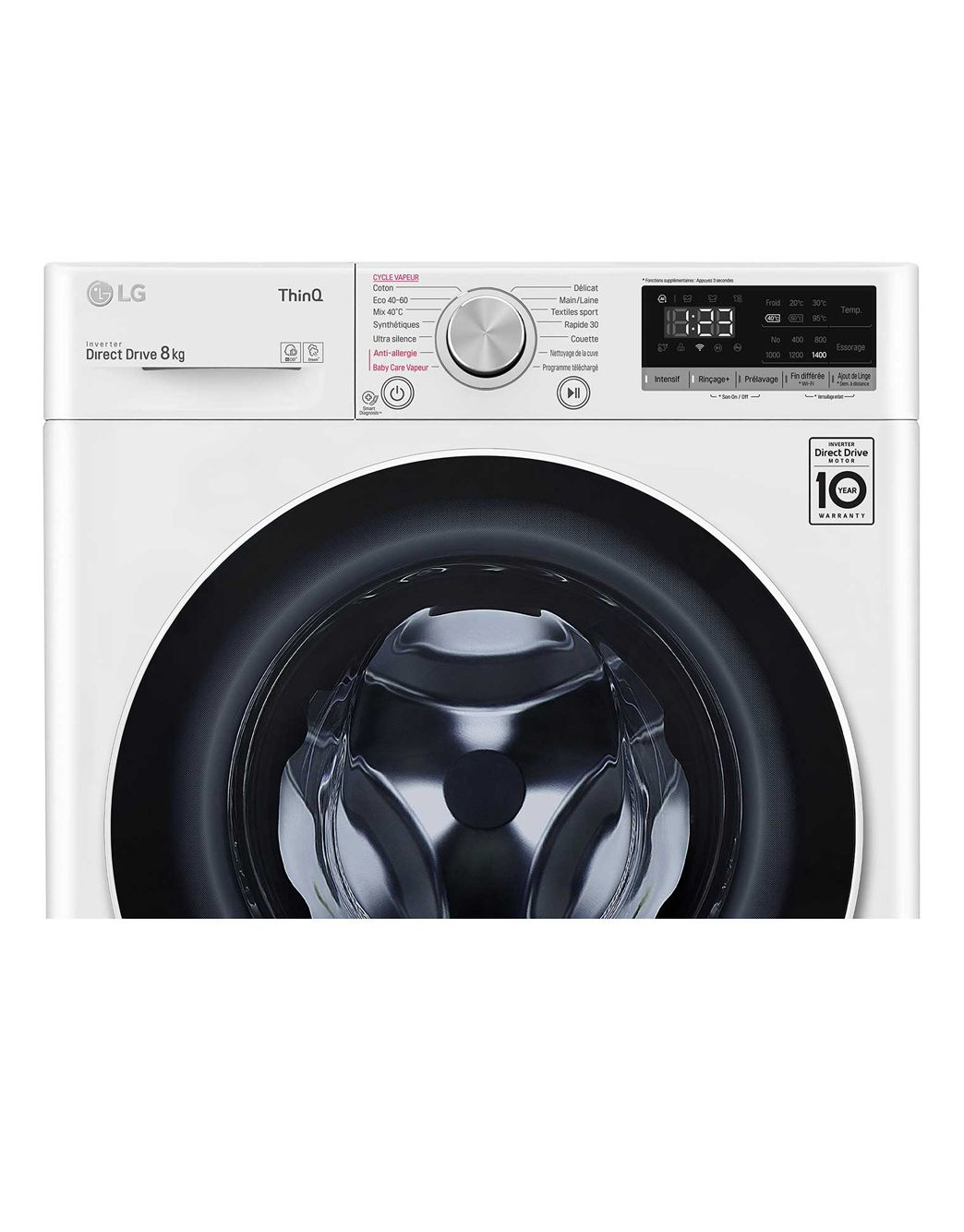 LG F84N40WHS washing machine Front-load – image 4