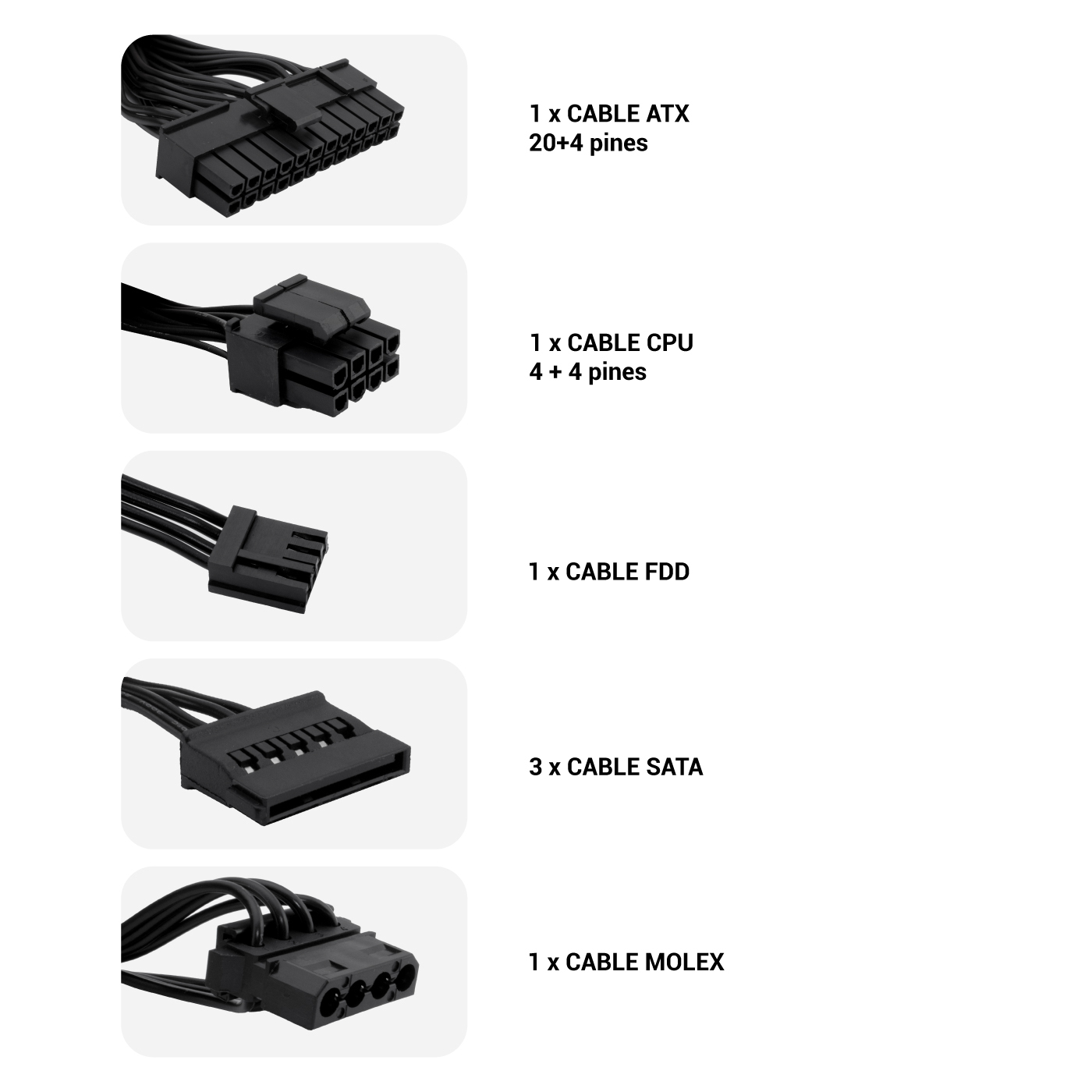 CoolBox S300 power supply unit – image 3