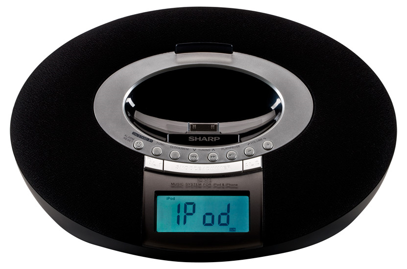Sharp DK-CL8PHBK docking speaker 2.1 channels
