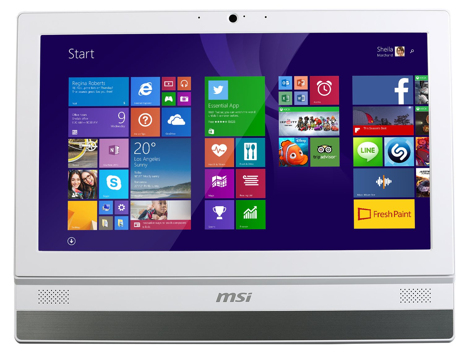 MSI Adora20 5M-012EU-WE26112G50S81MBANX