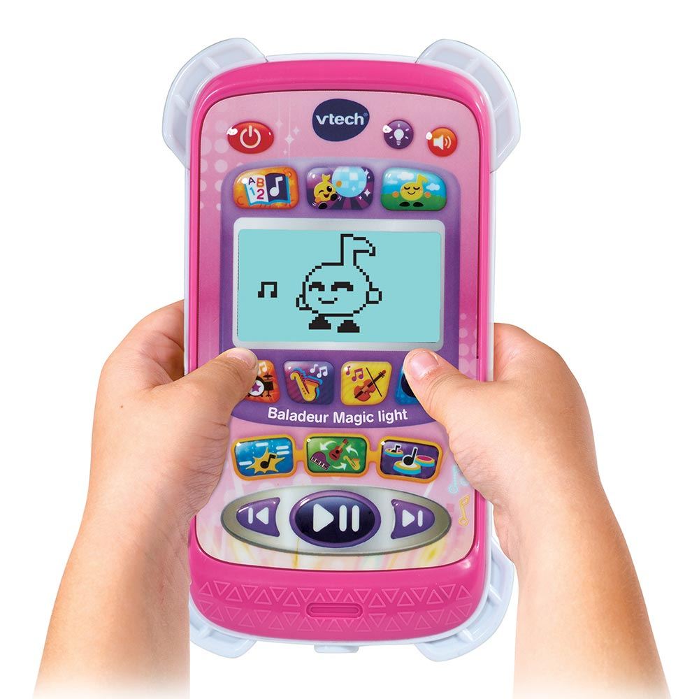 صورة VTech 569255 مشغل MP3/MP4 للأطفال وردي فاتح