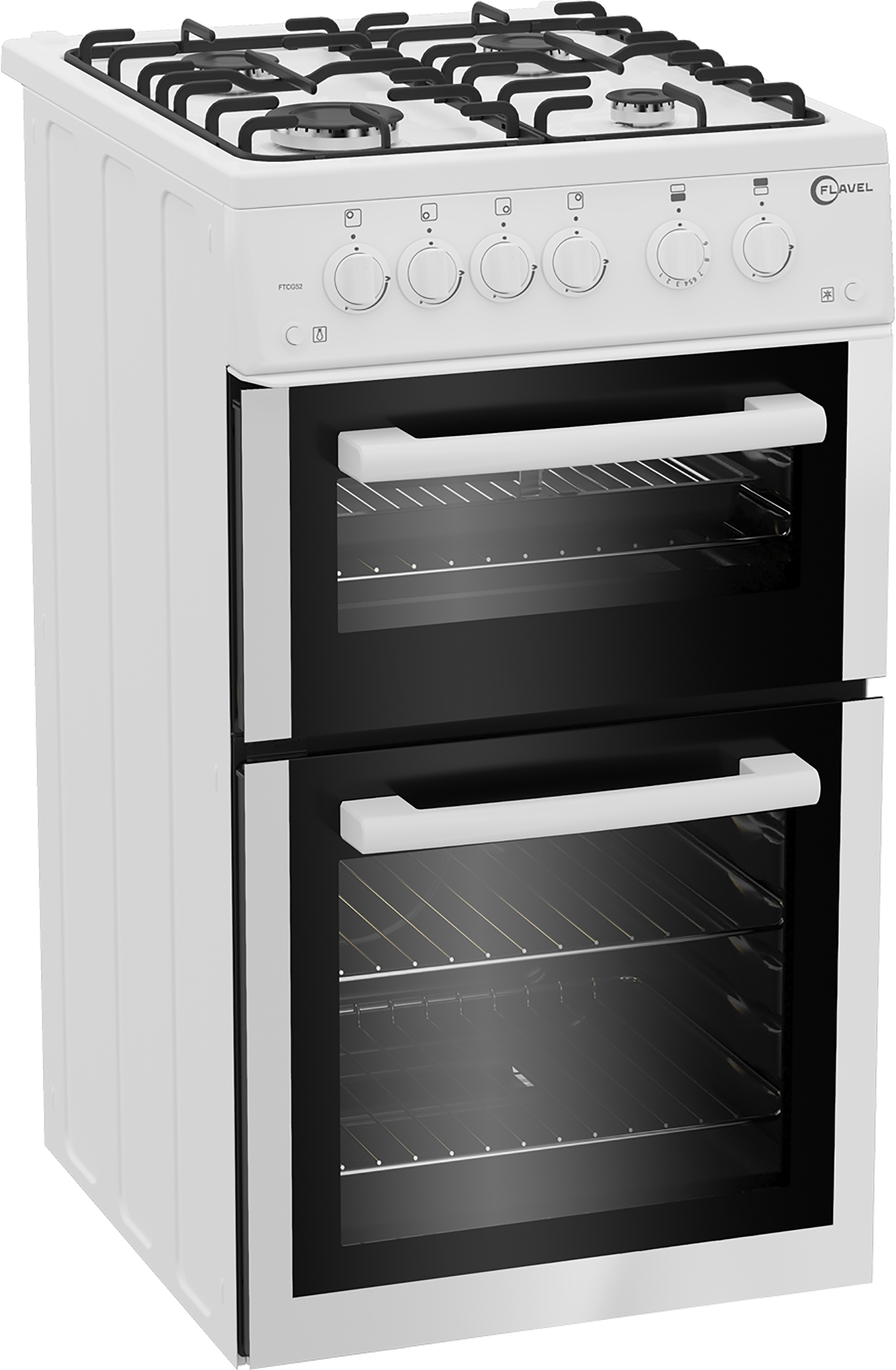 Flavel FTCG52W Conventional Gas Main Oven with Separate Gas Grill – image 4
