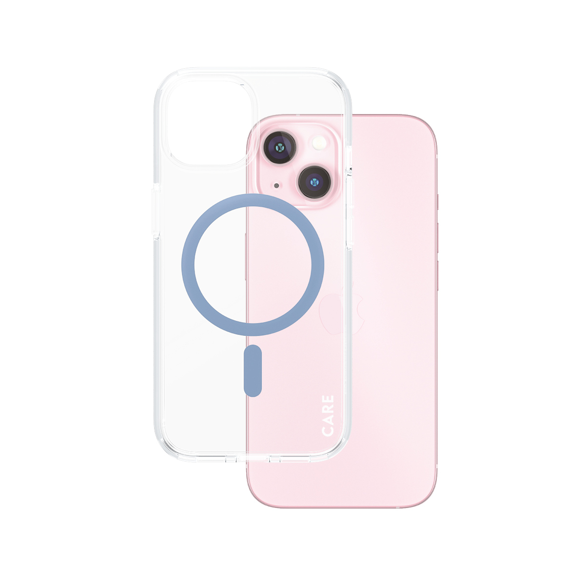 PanzerGlass CARE™ by PanzerGlass® Urban Combat Case Transparent w. Blue MagSafe iPhone 15 – image 1