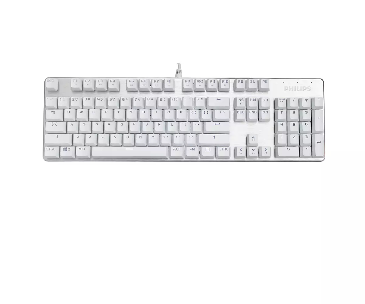 Philips SPK8401SQS/93 keyboard Gaming USB QWERTY Silver – image 1