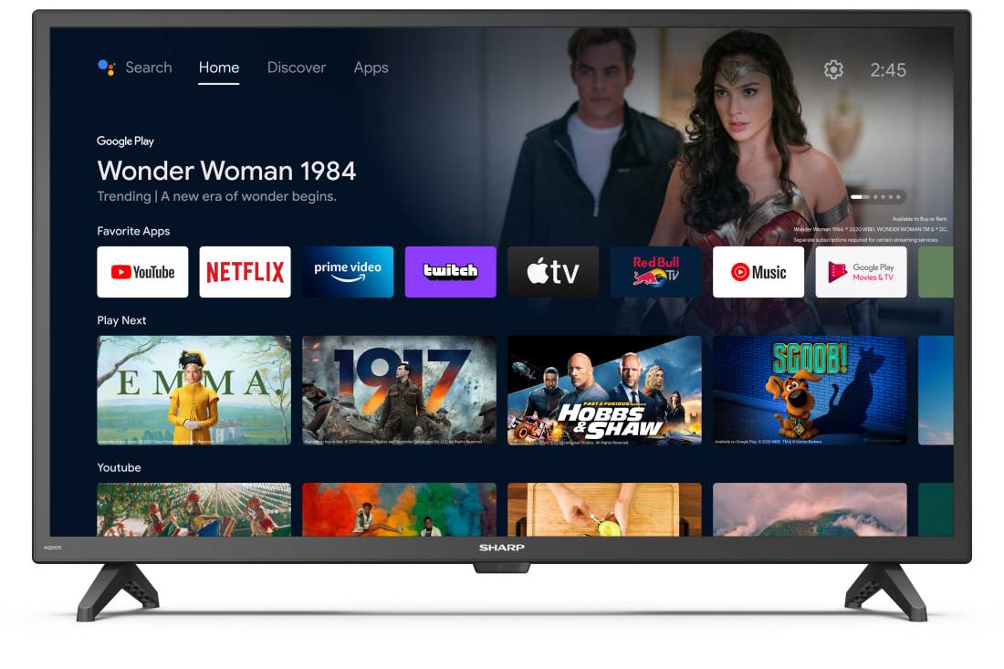 Sharp 32FI2EA TV 81.3 cm (32") HD Smart TV Wi-Fi Black – image 2