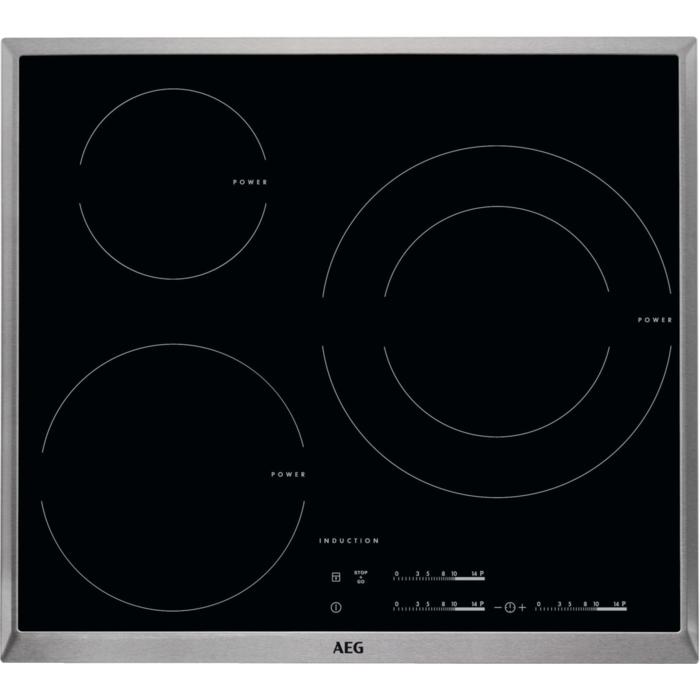 AEG HK6532H6XB Black Built-in Zone induction hob 3 zone(s)