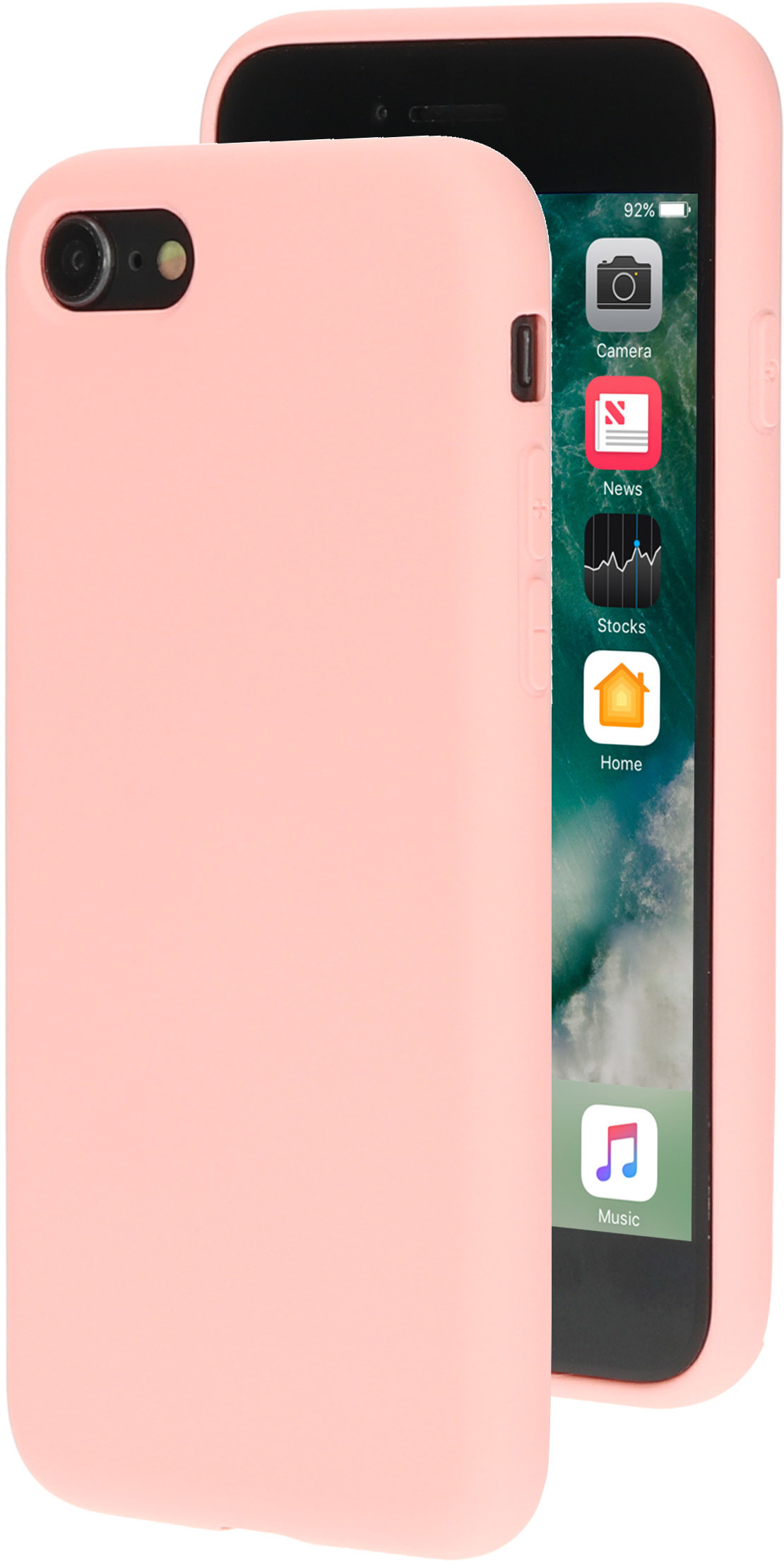 Mobiparts Silicone Cover Apple iPhone 7/8 Blossom Pink