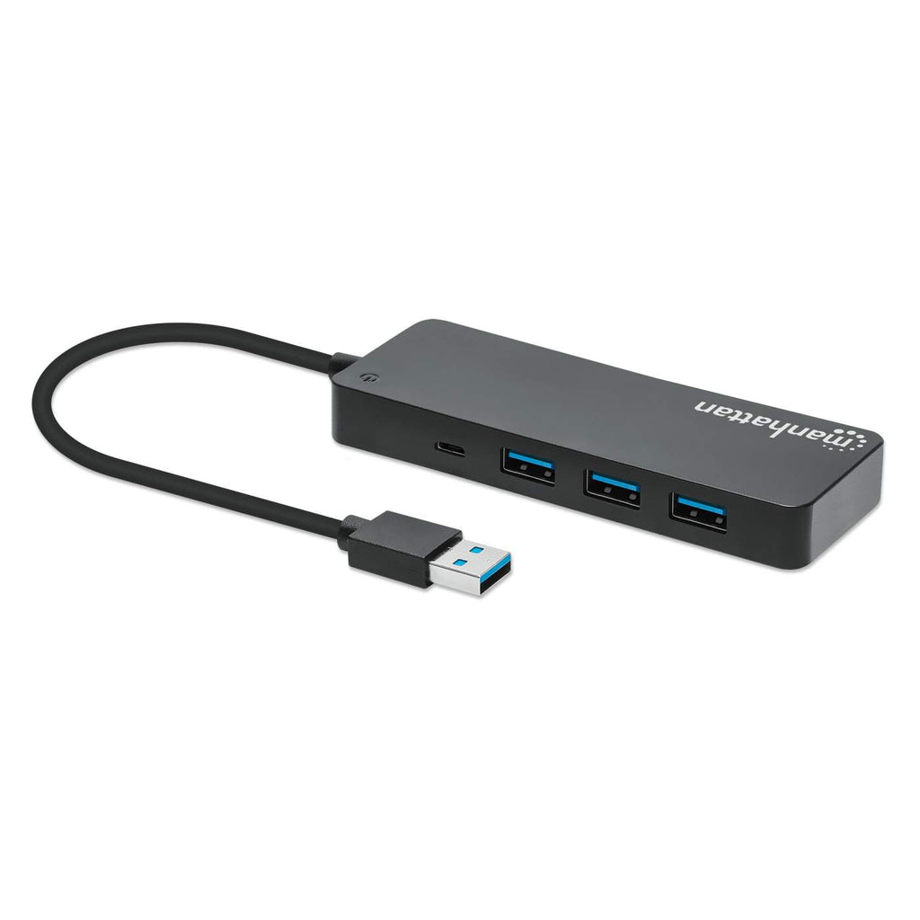 Manhattan USB-A Dock/Hub, Ports (x7): USB-A (x7), 5 Gbps (USB 3.2 Gen1 aka USB 3.0), External Power Supply Not Needed, Cable – image 2