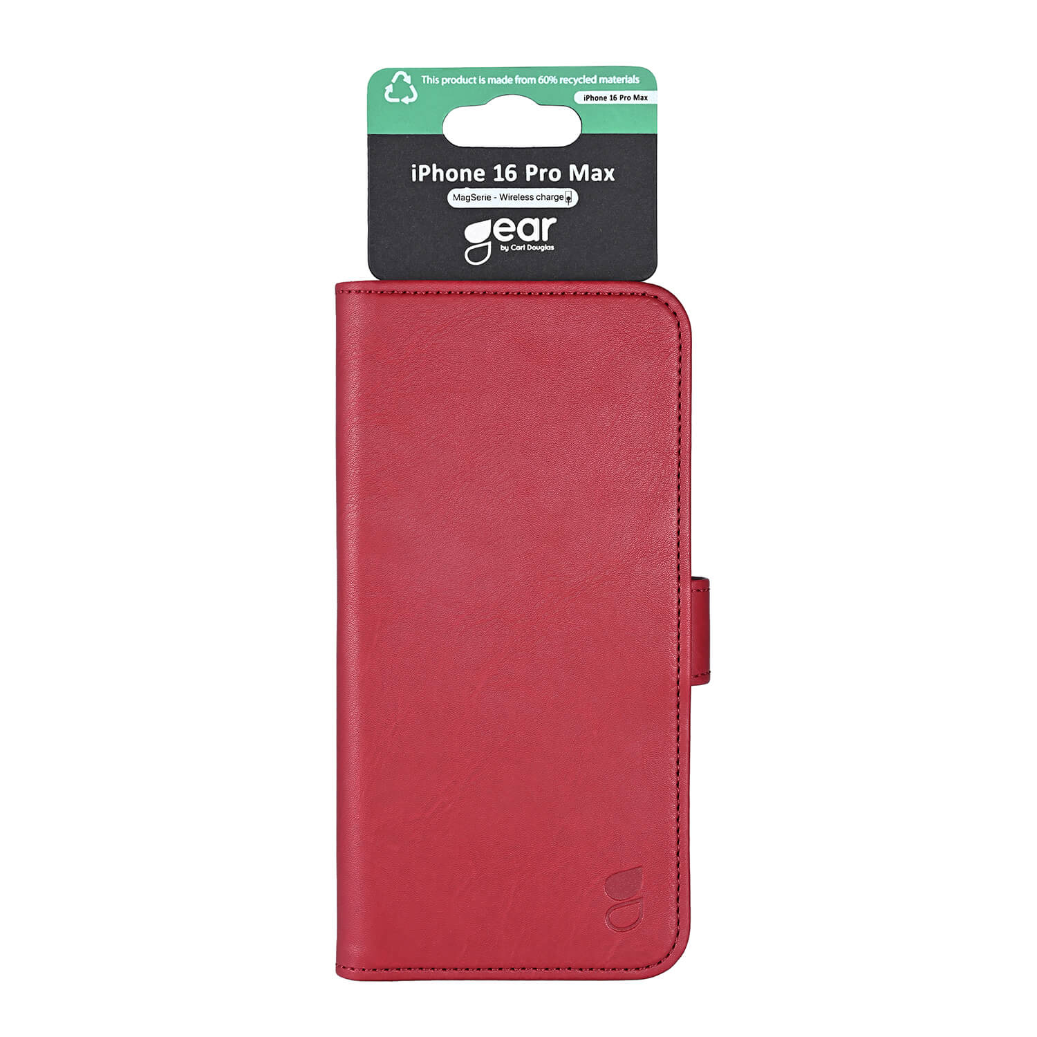 Gear Wallet Case 3 Card Slots Magseries Deep Red - iPhone 16 Pro Max – image 2